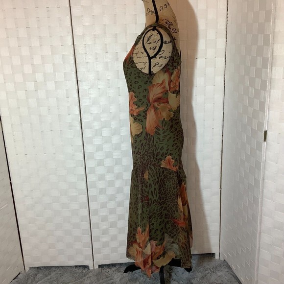 Sangria tropical print dress size 12 - Picture 3 of 7